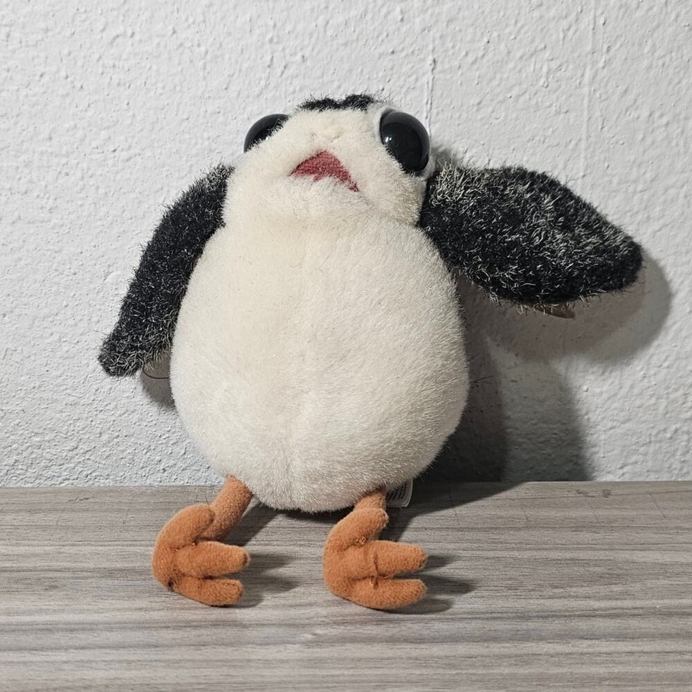 Star Wars Porg on Board Plush Animal Window suction Cop brown Toy Cute